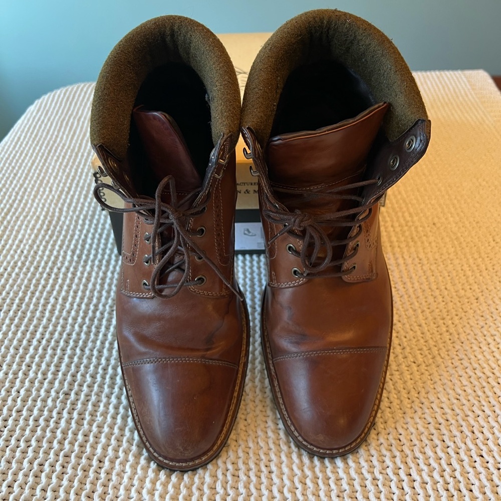 Good Used Condition Men’s Johnston & Murphy Forrester Boots